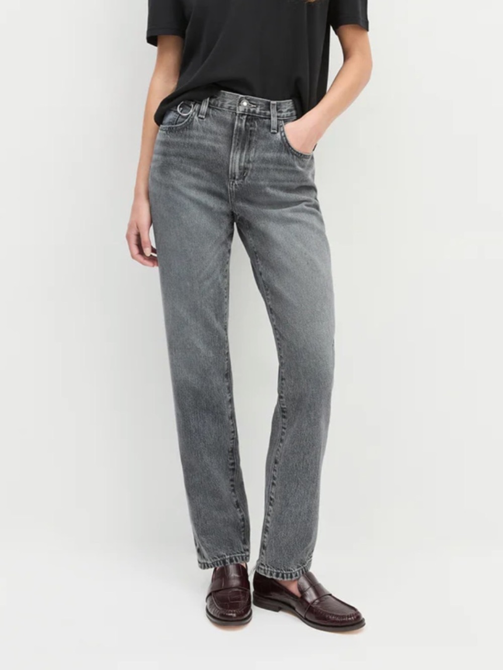 Favorite Daughter The Mikaela Low asking Slim Straight Jeans Size 34 Toledo